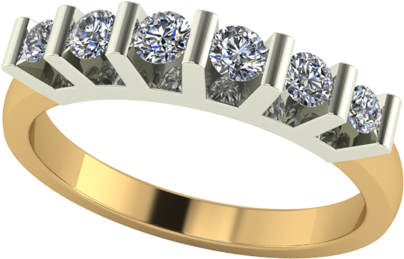 Ladies Wedding Band - Engagement Ring (700x700), Png Download