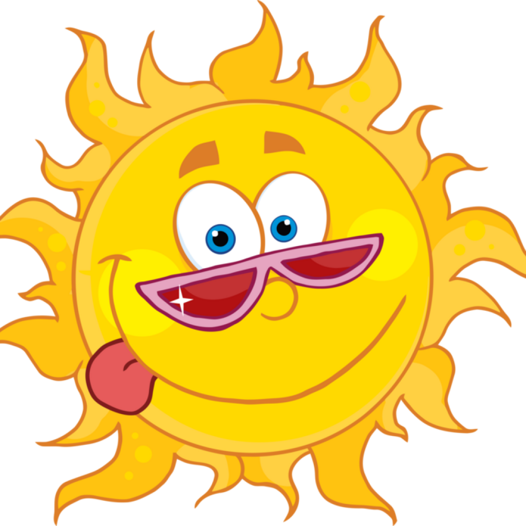 Sun Cartoon Images Pictures Of Cartoon Character Sun - Sun Cartoon Clipart Png (1024x1024), Png Download