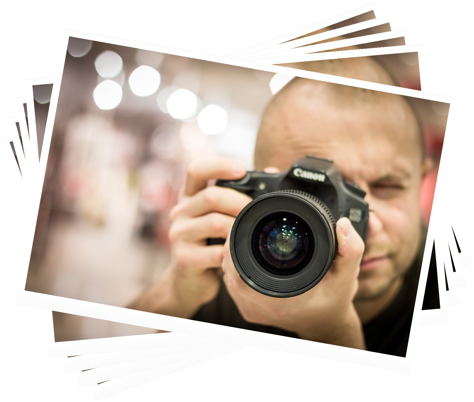 The Stacked Photo Effect Is One Of Hundreds Of Possible - Camera Lens (1568x1329), Png Download