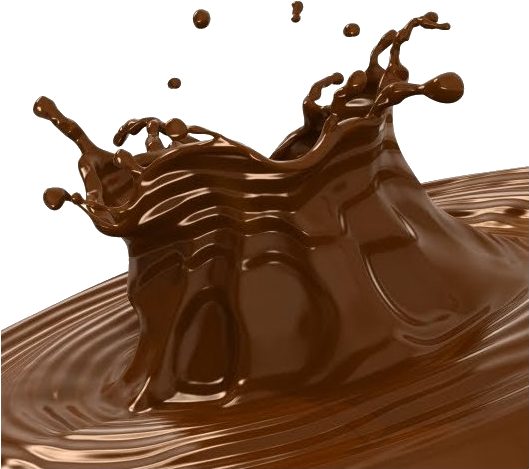 Chocolate And Milk Splash - Chocolate Flavor (548x660), Png Download