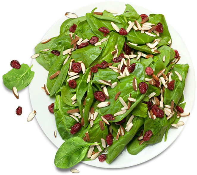 Tree Hugger Salad Fresh Spinach - Cayenne Pepper (738x739), Png Download