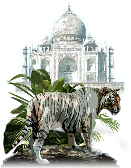 Click And Drag To Re-position The Image, If Desired - Taj Mahal (600x630), Png Download