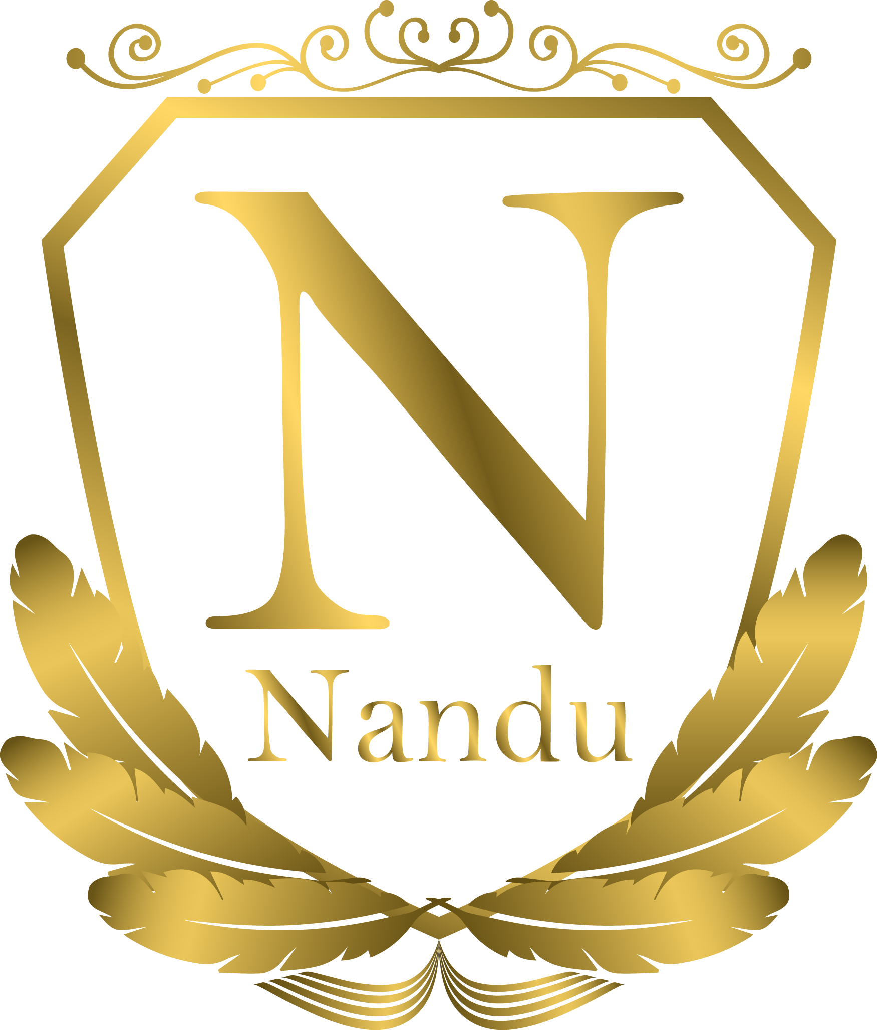 Nandu Mattresses And Beds Industry Logo And Name Choice - Nandu Name (1751x2055), Png Download