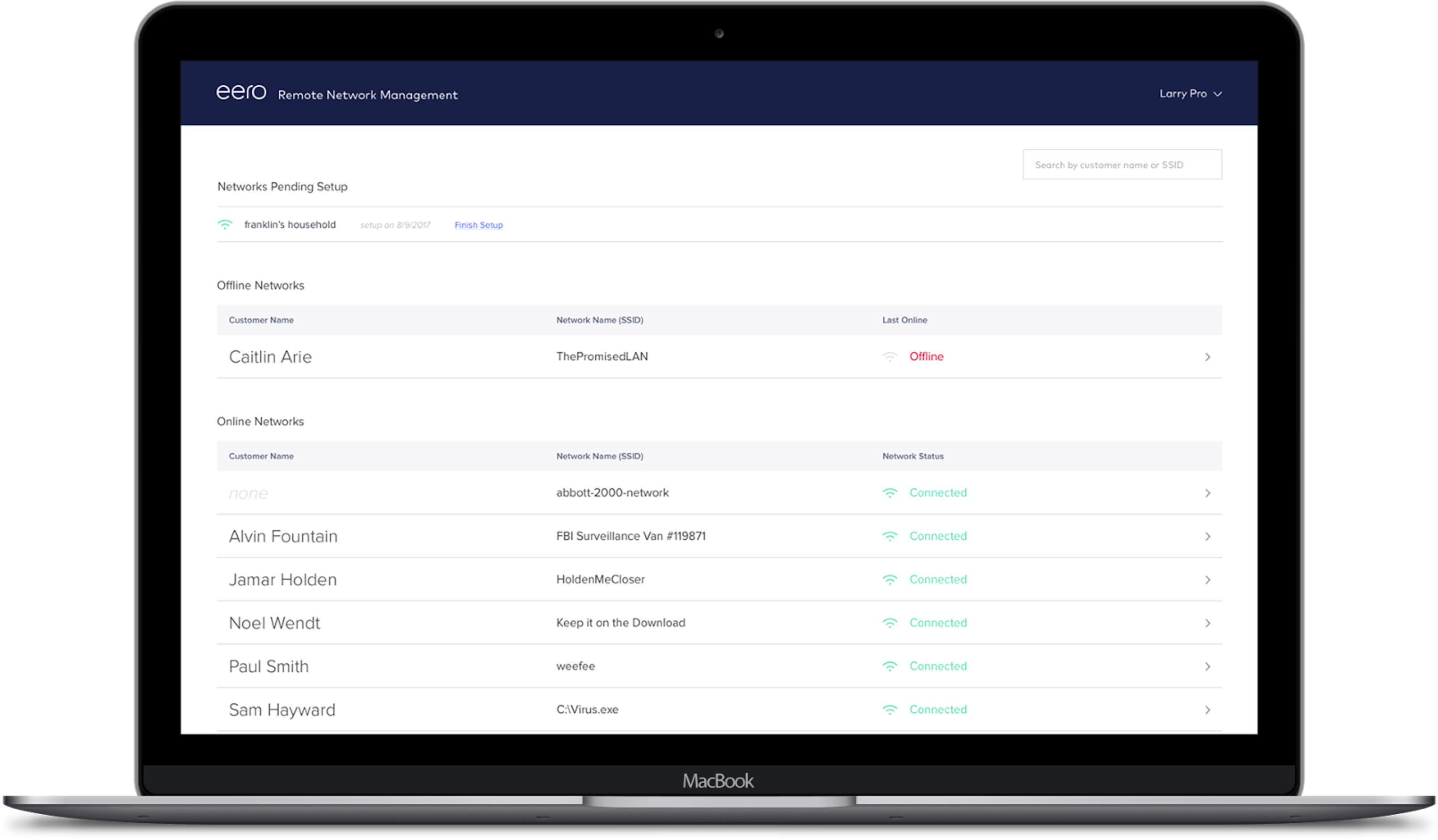 Top Features Of Remote Network Management Include - Eero Remote Network Management (3218x1880), Png Download
