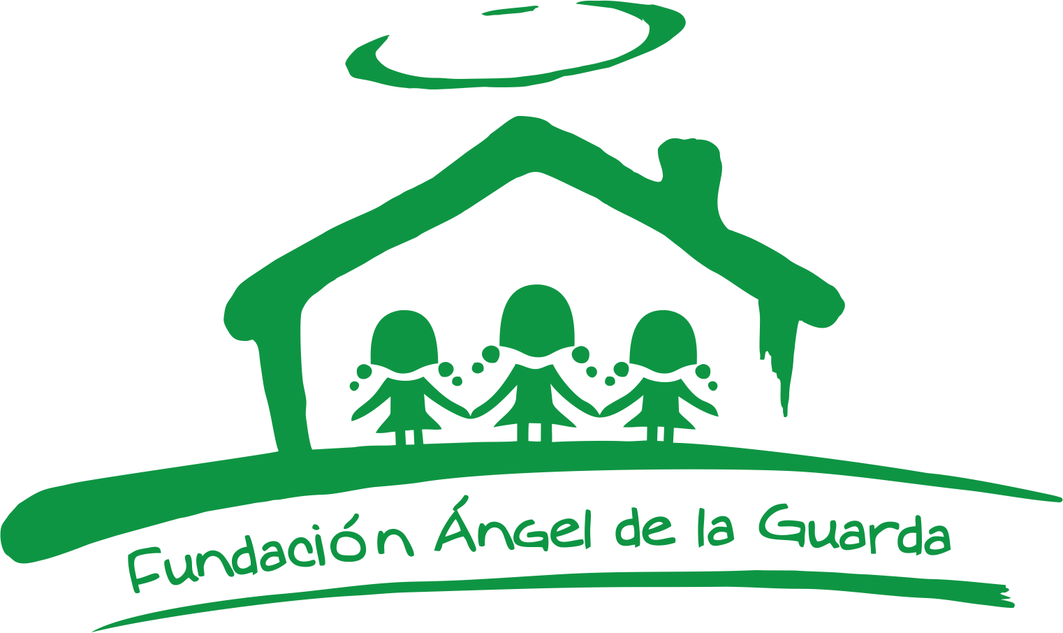 Logo - Fundacion Angel De La Guarda (1522x906), Png Download