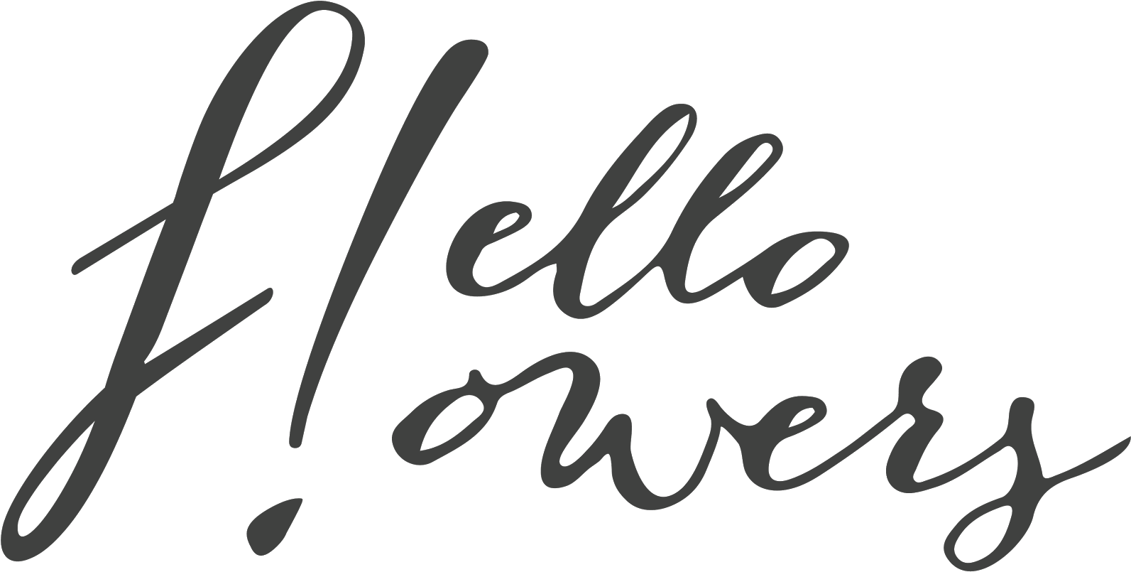 Img 9970 High Res Logo01 Hello Flowers Logo Free Transparent PNG
