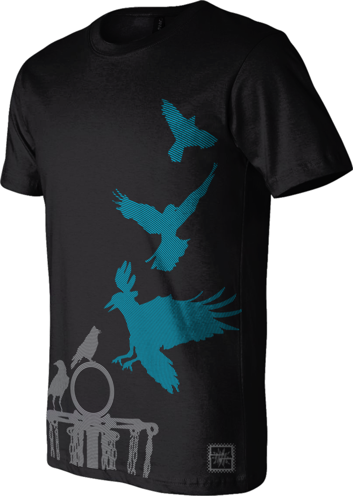 Zeteter Disc Golf Canada Men's Flock Disc Golf Shirt - Active Shirt (713x1000), Png Download