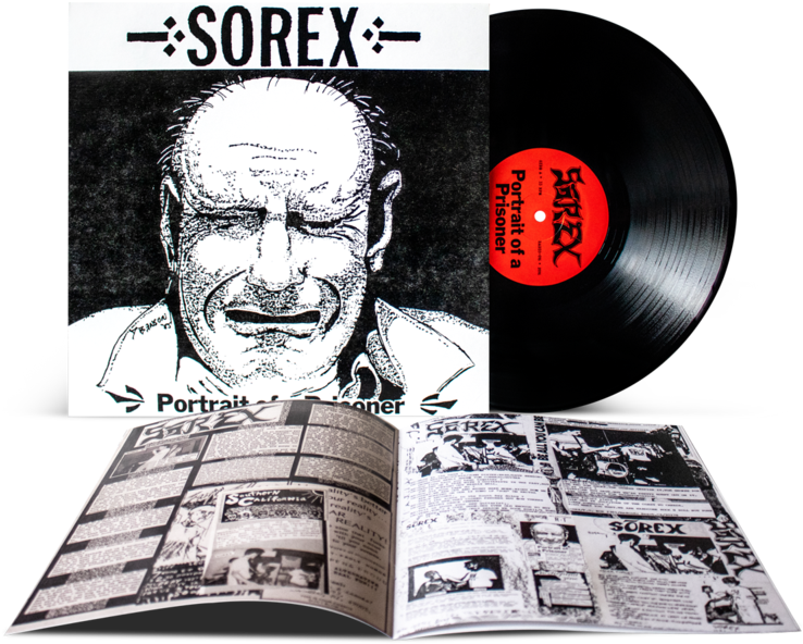 Image Of Sorex "portrait Of A Prisoner" Lp 80s Cali - Gramophone Record (800x800), Png Download