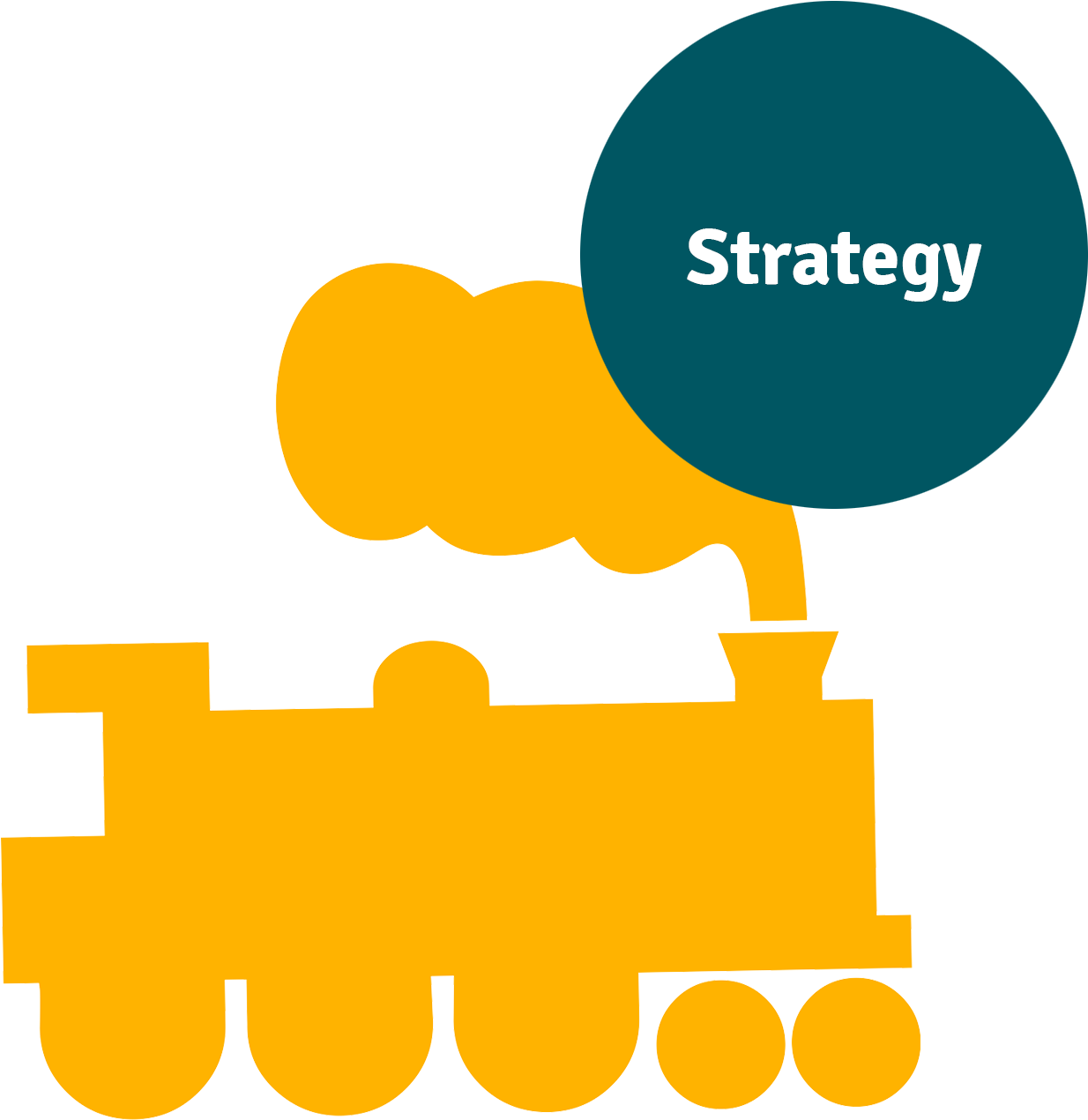 Digital Marketing Strategy - Traffic Sign Train Png (1400x1400), Png Download