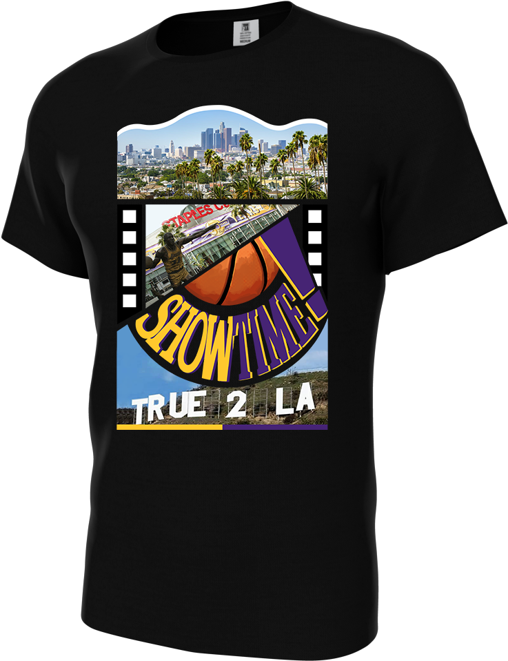 Its Showtime Tee Black True 2 La - Its Showtime Transport (1024x1024), Png Download
