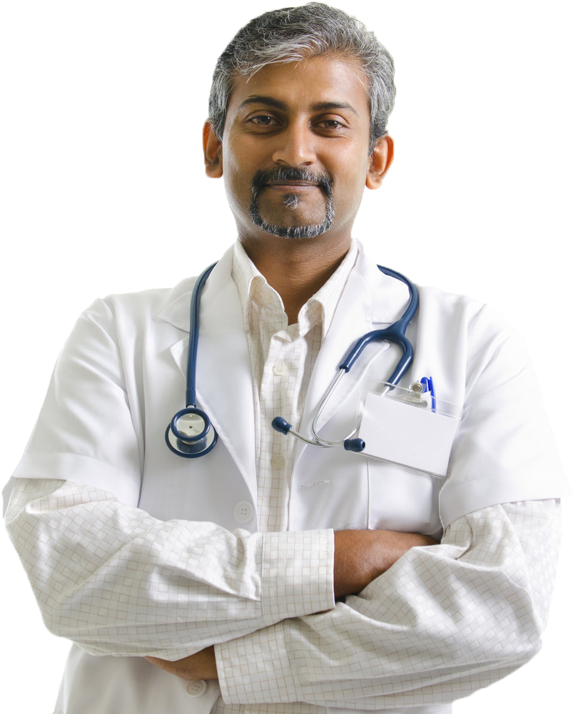 Doctor Home - Indian Doctor (1000x1067), Png Download
