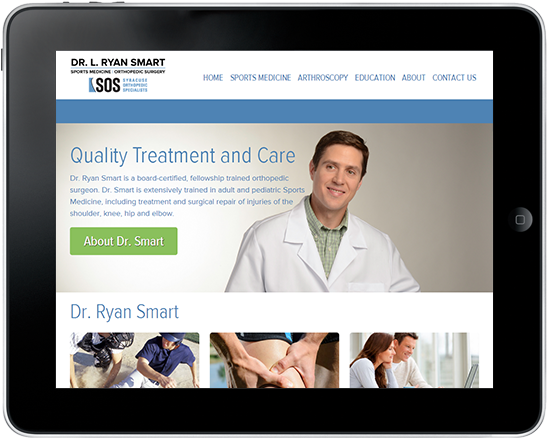 Medical Doctor Web Design Ipad Landscape - Zahnarzt Dr Häußler Adelsheim (689x600), Png Download