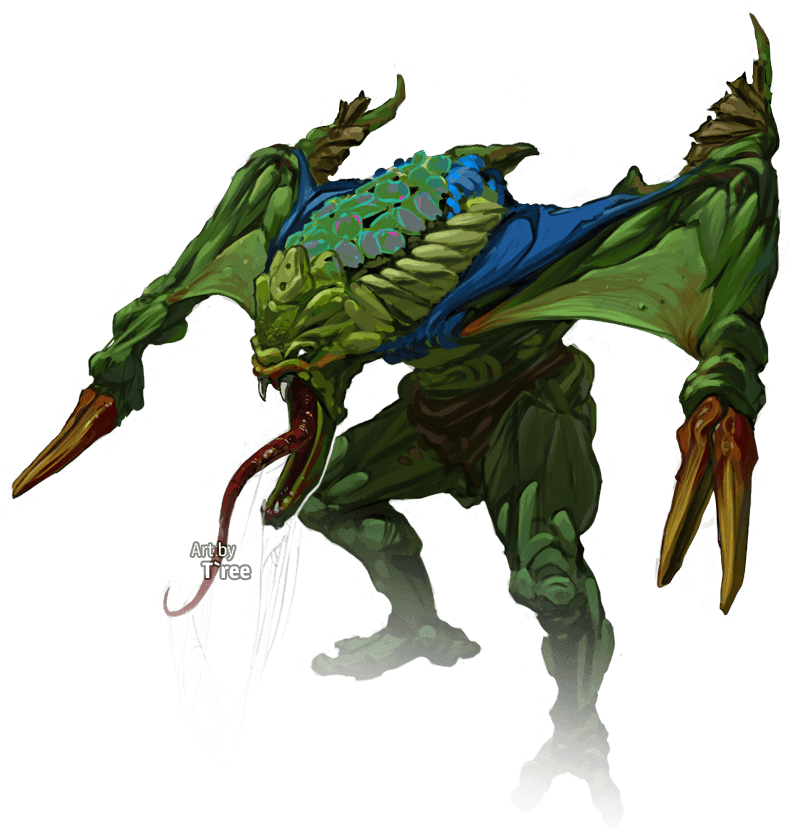 Slither Heroes Of Newerth (1341x974), Png Download