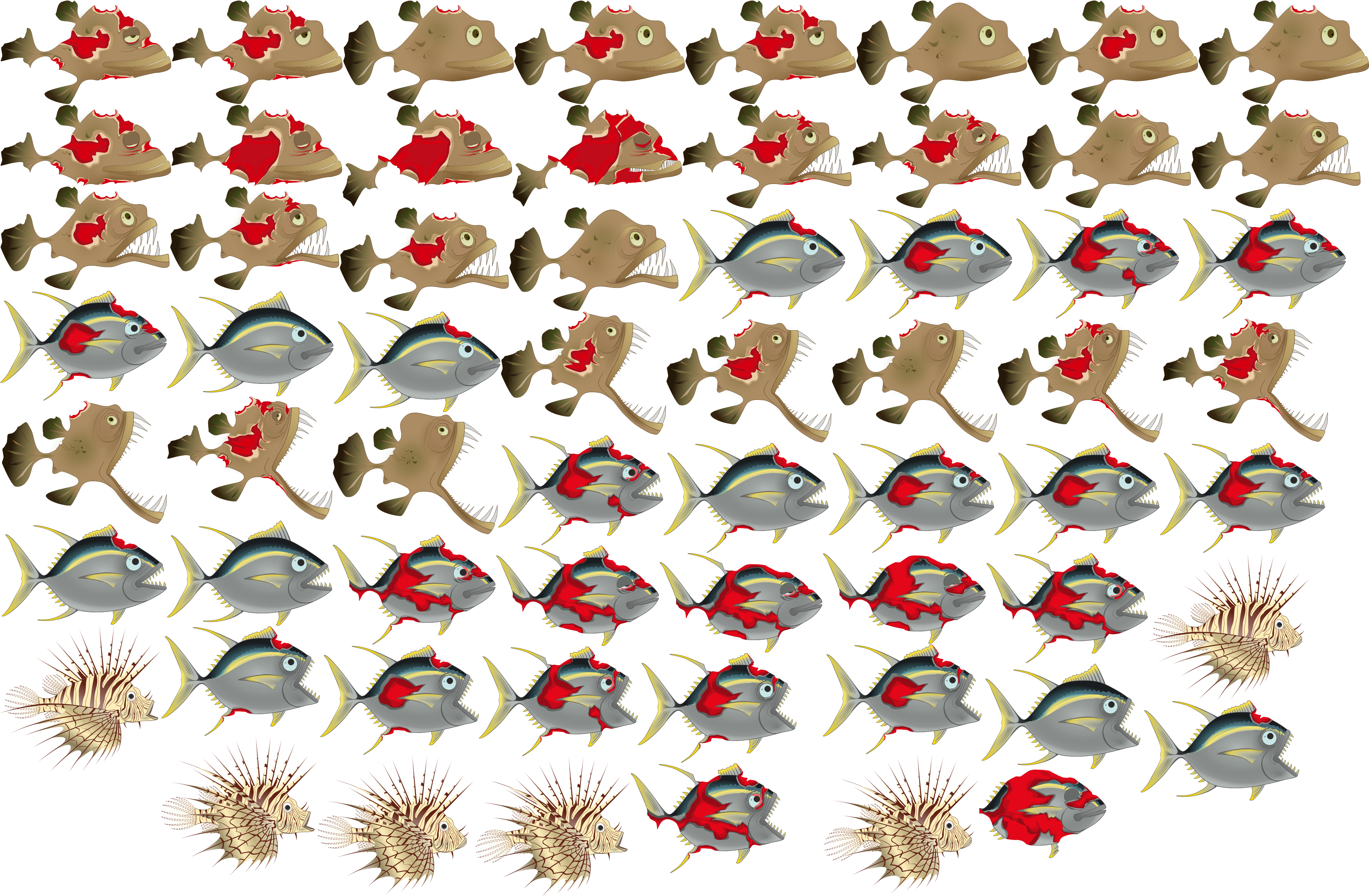 Big Jaws - Christmas Tree (4096x4096), Png Download