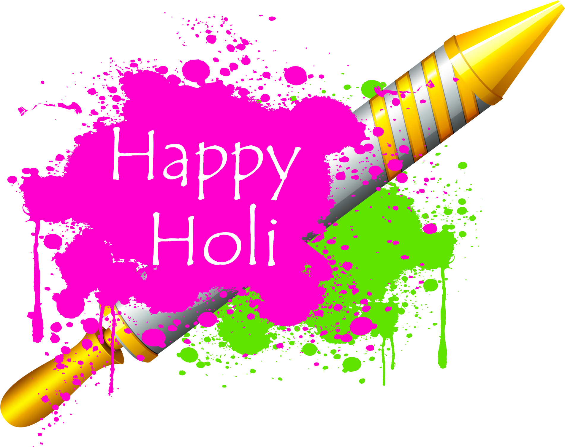Download Download - Happy Holi Beautiful PNG Image with No Background -  