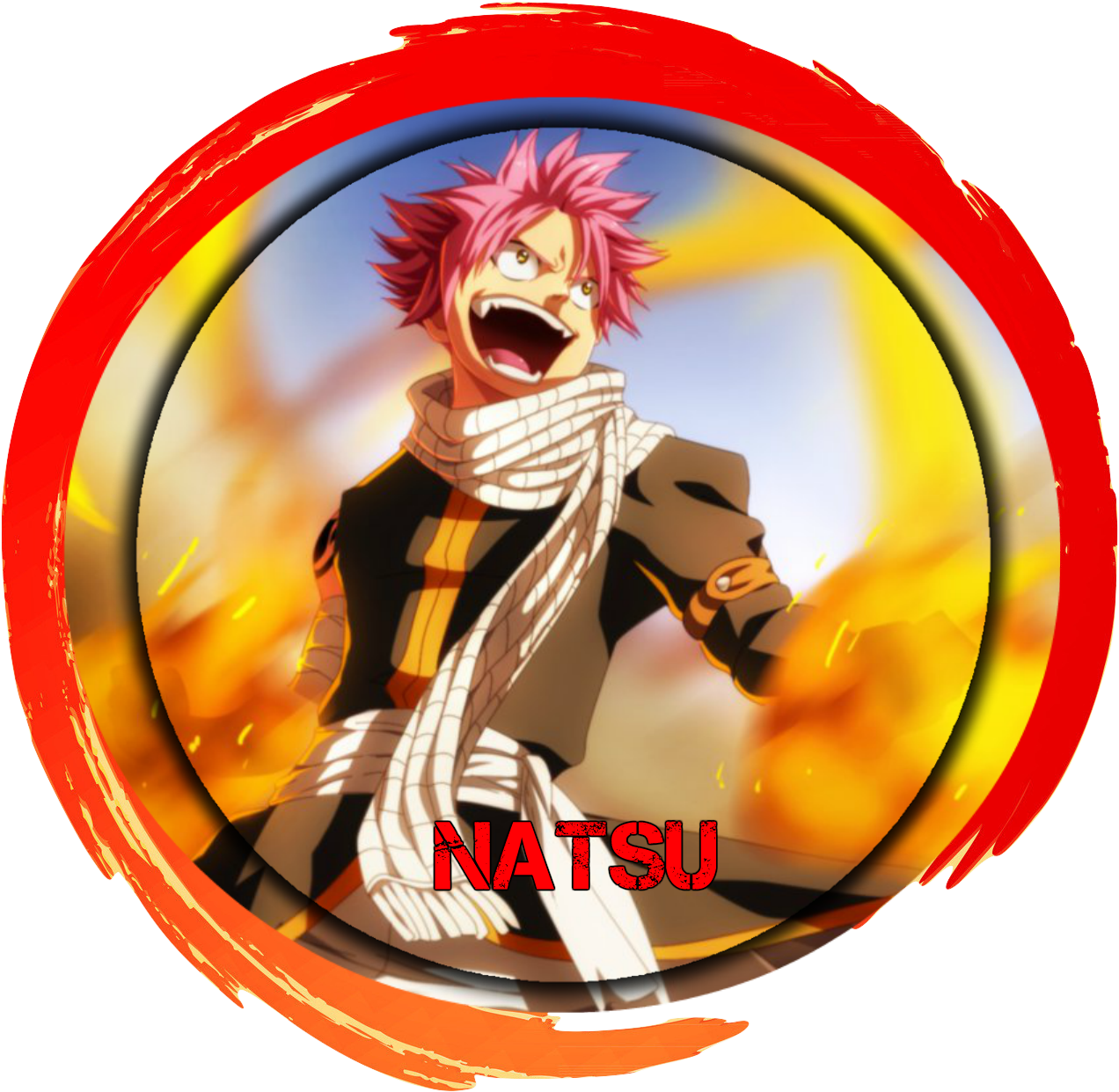 Natsu Dragneel Dragon Slayer (1297x1299), Png Download