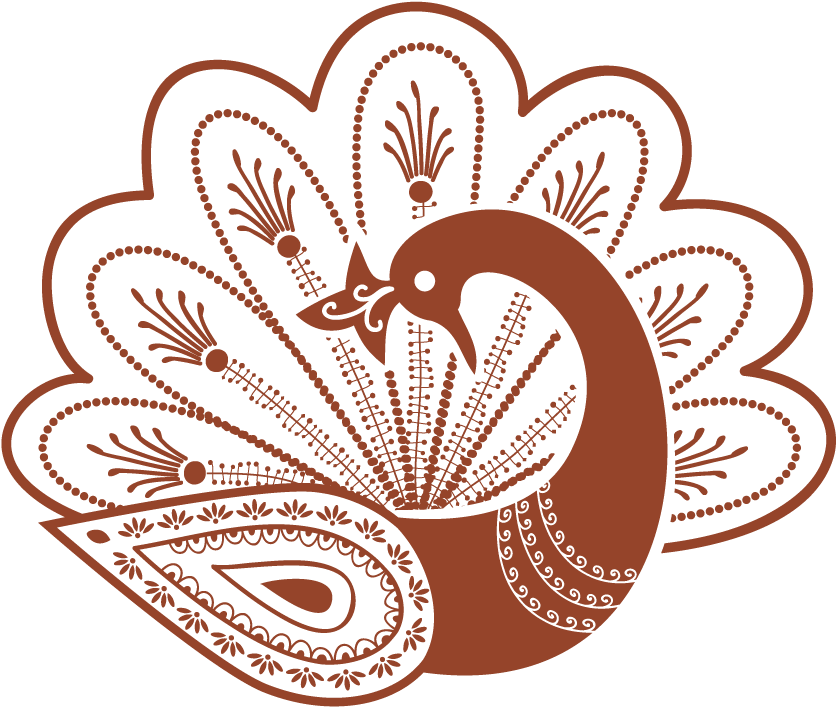 Peacock Vector (950x958), Png Download