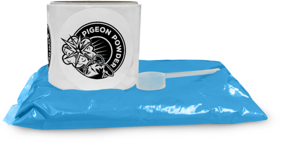 Pigeon Powder Diy Kit - Pillow (580x559), Png Download