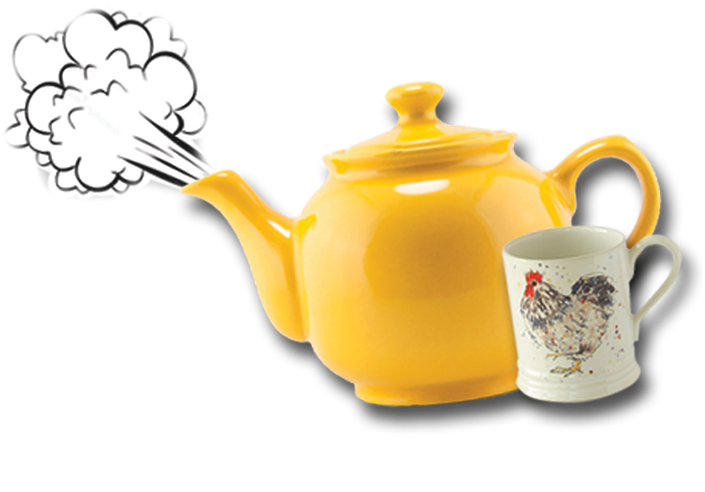 Run By Paddy And Steph Bourns, Their Rare Breed Flocks - Teapot (800x569), Png Download