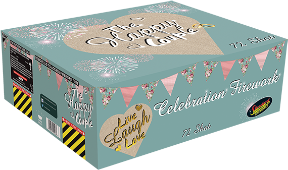 Black Cat Fireworks - Box (600x600), Png Download