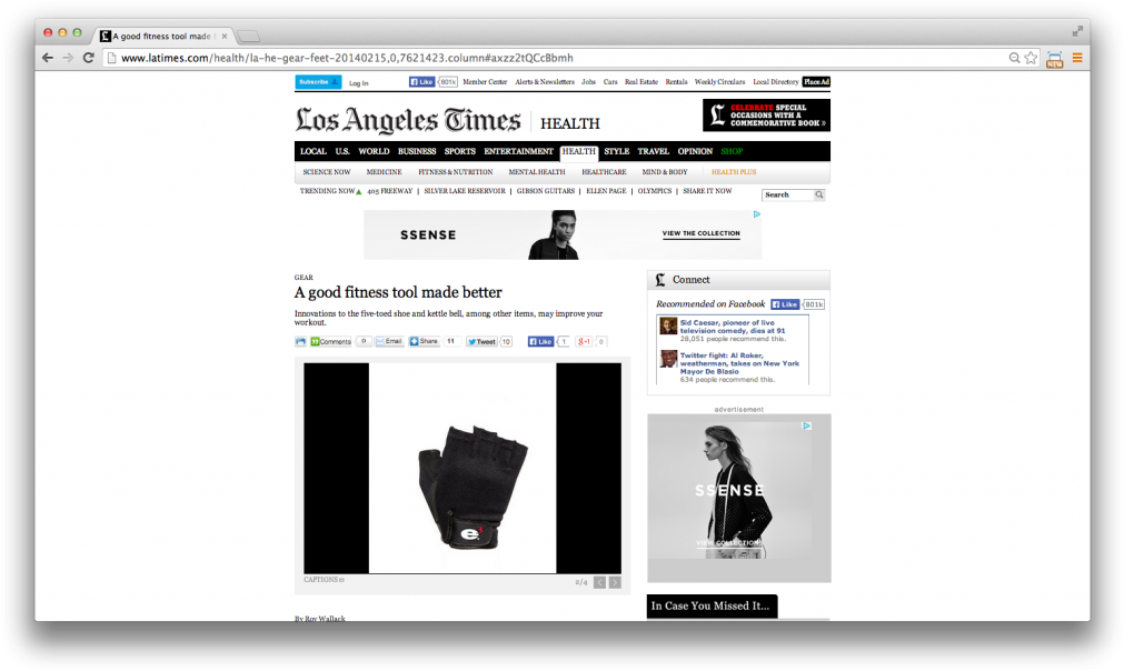 Screen Shot 2014 02 15 At - Web Page (1024x617), Png Download