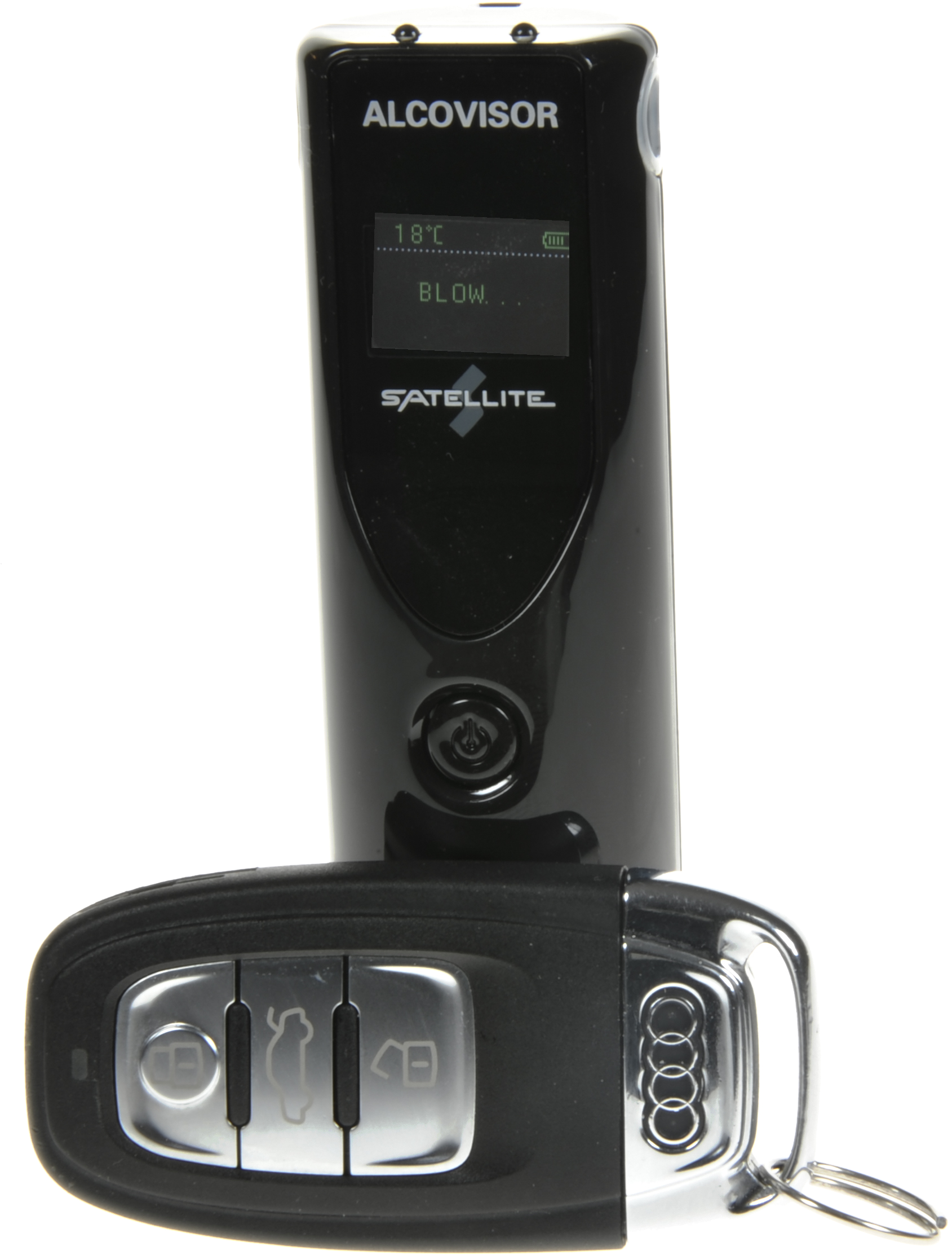 Icharge Breathalyzer With Keys - Feature Phone (1700x2333), Png Download