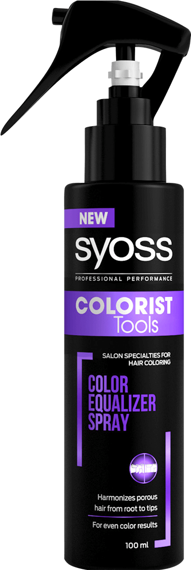 Syoss Com Color Colorist Tools Color Equalizer Spray - Syoss (970x1400), Png Download