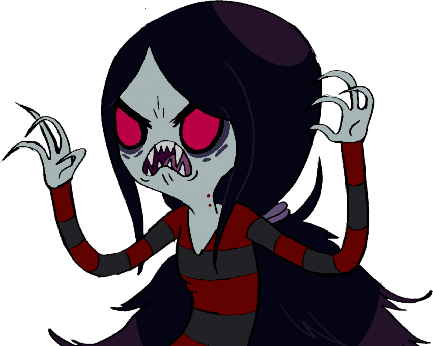 Free Png Download Adventure Time Marceline Red Eyes - Adventure Time Marceline (851x680), Png Download