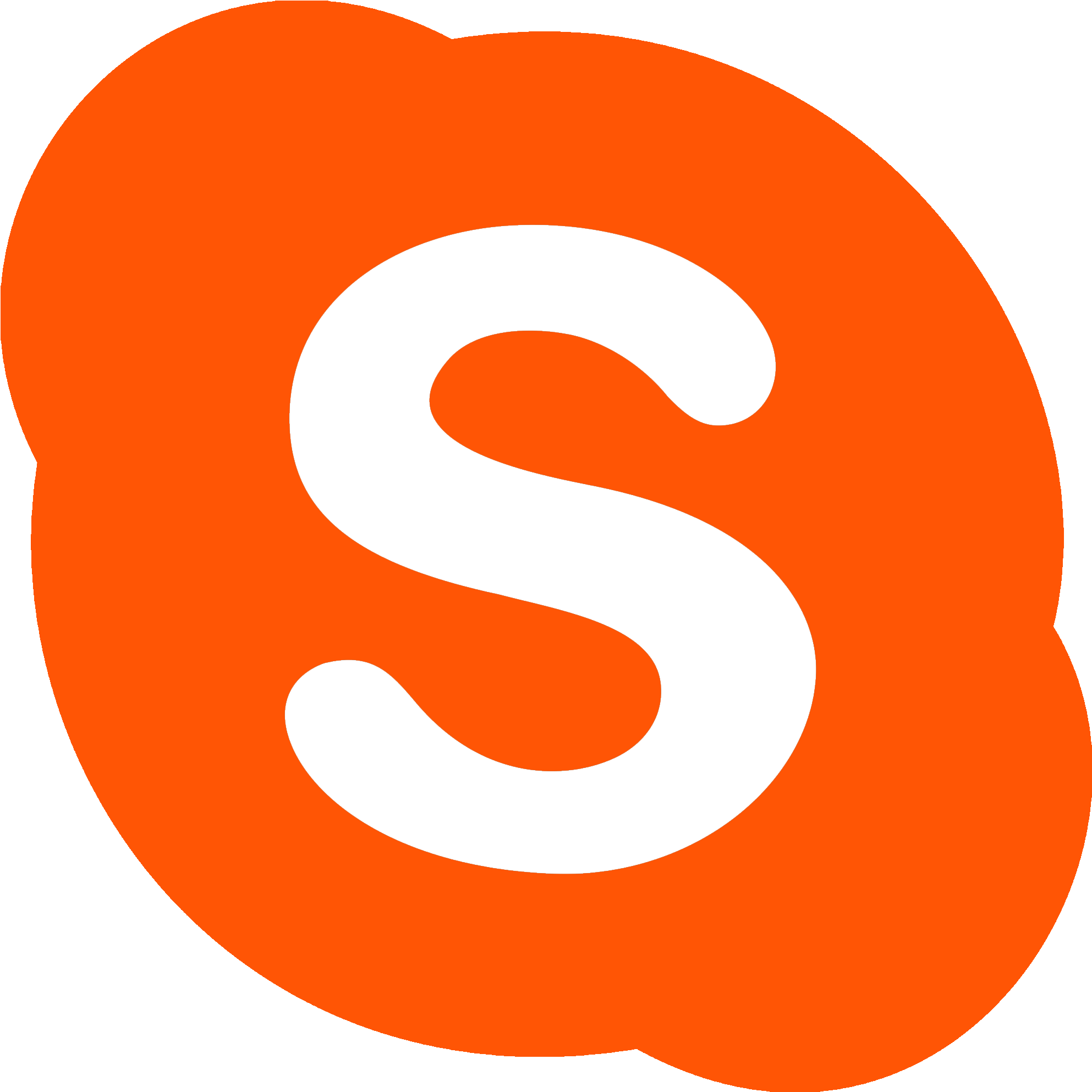 Logo Von Skype Microsoft - Skype App Transparent Background (2000x2000), Png Download