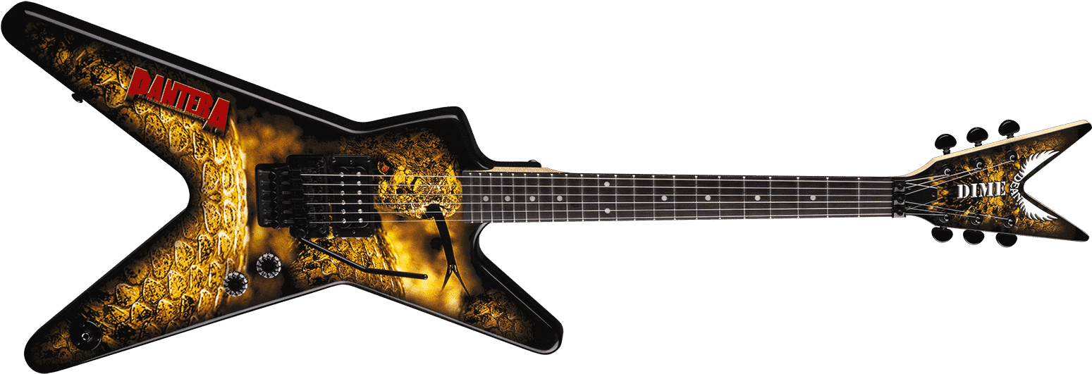 Dimebag Pantera Southern Trendkill Ml - Dean Michael Schenker Kaleidoscope (1600x595), Png Download