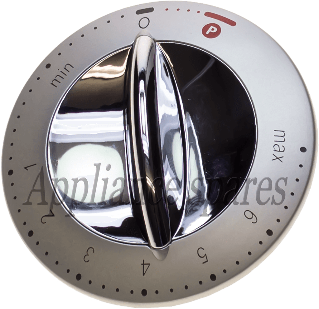 Kenwood Chef Silver And Chrome Control Knob And Insert - Emblem (1772x1772), Png Download