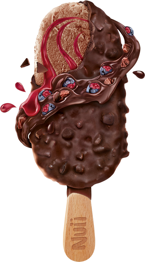 Nordic-berries - Schöller Nuii (612x943), Png Download