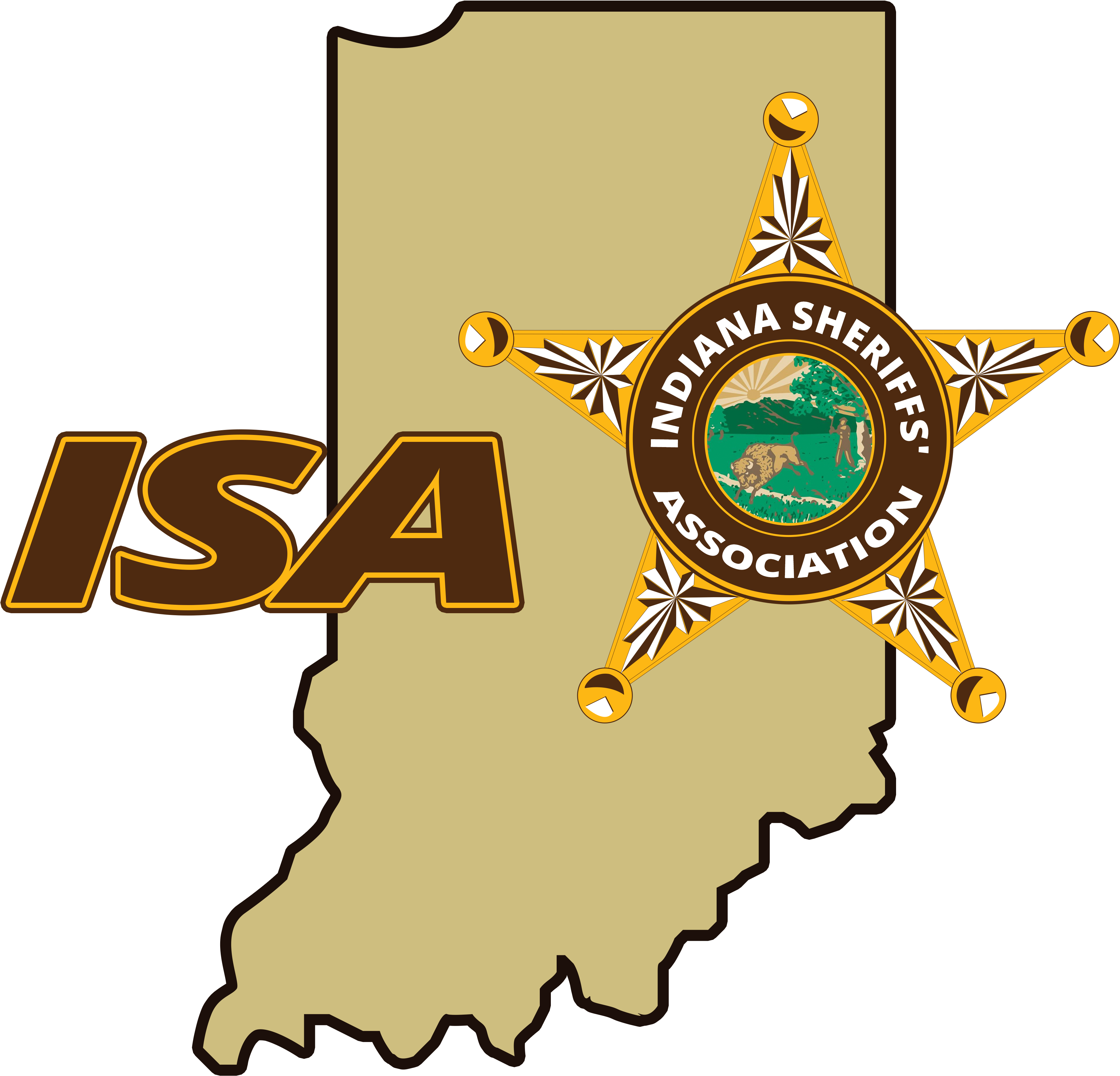 Indiana Png - Indiana Sheriffs Association (4375x4042), Png Download