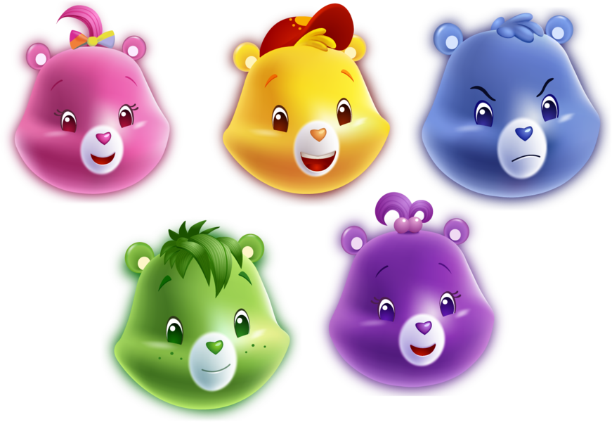 Care Bears - Care Bear Icons (871x600), Png Download