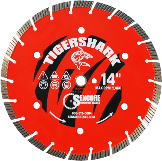 14 Diamond Saw Blade (570x741), Png Download
