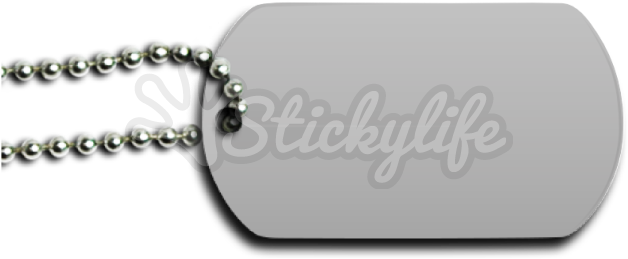 Rip Dog Tag - Chain (940x587), Png Download