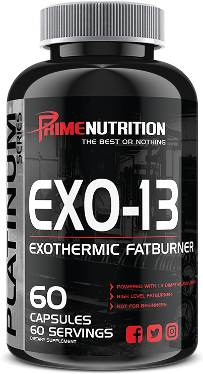 Prime Nutrition Exo-13 - Caffeine (448x780), Png Download