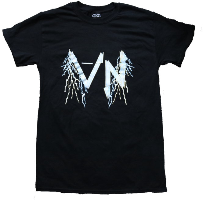 Vn Lightning T-shirt (1000x667), Png Download