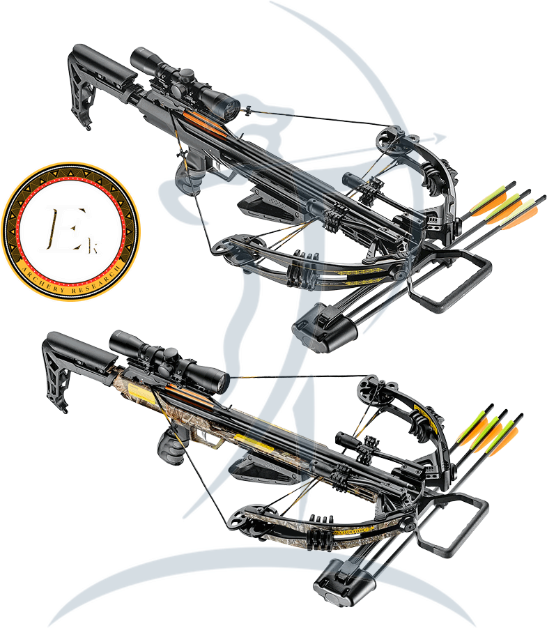 Ek Archery Accellerator 370 Crossbow Package 185lbs/400fps - Ek Archery Accelerator 390+ Compound Crossbow (900x900), Png Download