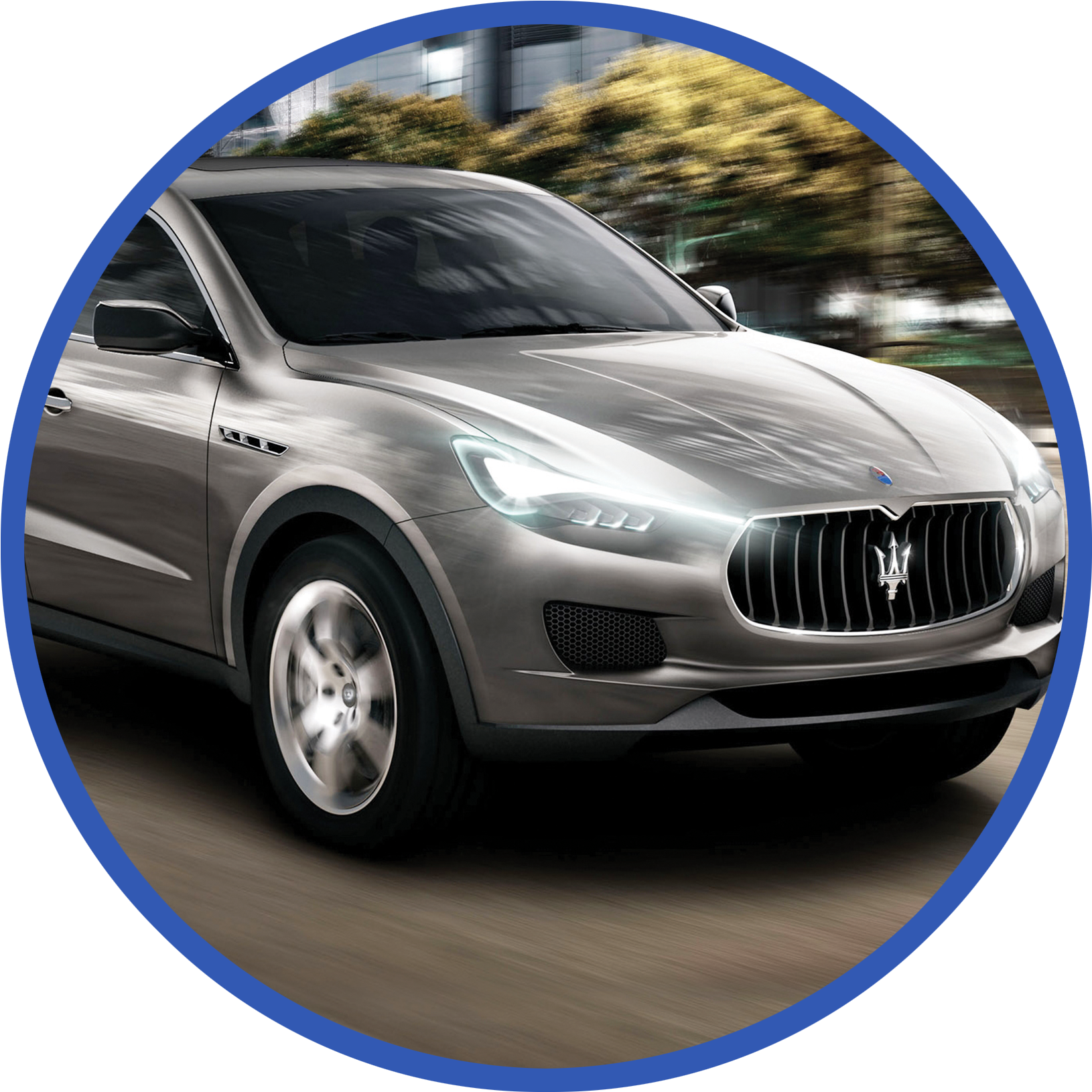 Auto Circle - Porsche Levante (1675x1675), Png Download