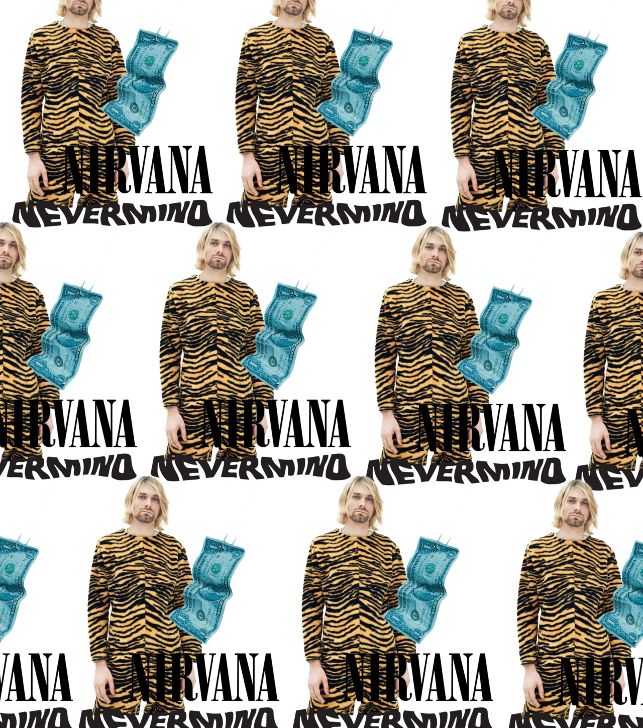 Nirvana Nevermind (1280x1450), Png Download