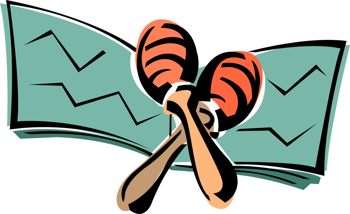Or Rumba Shakers Vector Image Illustration Of (1142x700), Png Download