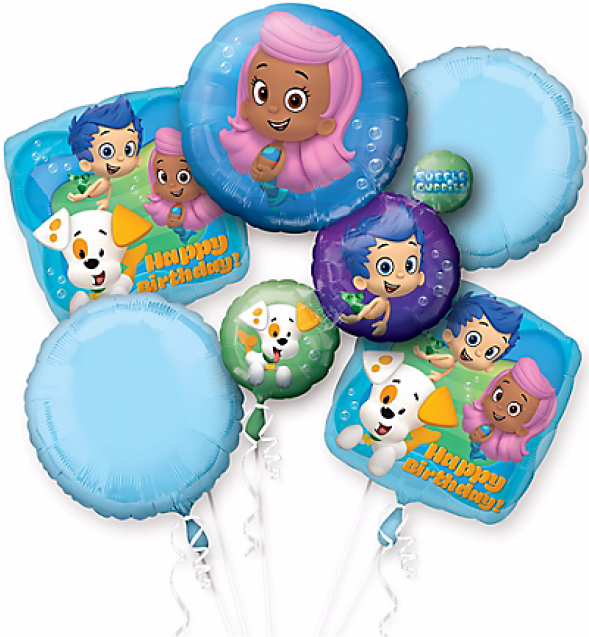 98-800x800 - Bubble Guppies 1st Birthday (800x800), Png Download