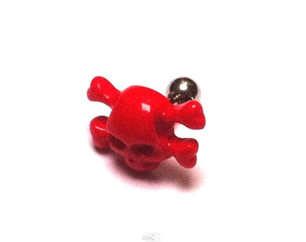 Fake Piercing Plug Tunnel Ear Studs Unisex Plastic - Bath Toy (600x475), Png Download