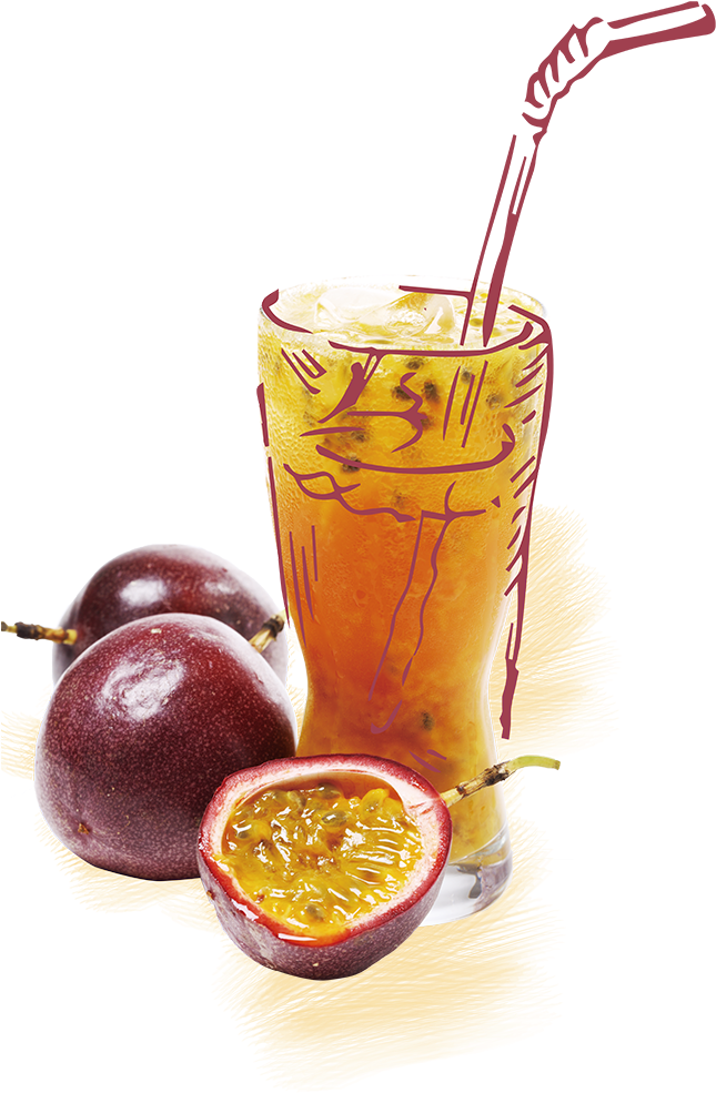 The Silent Beaming Spirit Of Maraca Group Is The Noise - 百香 果汁 (644x1280), Png Download