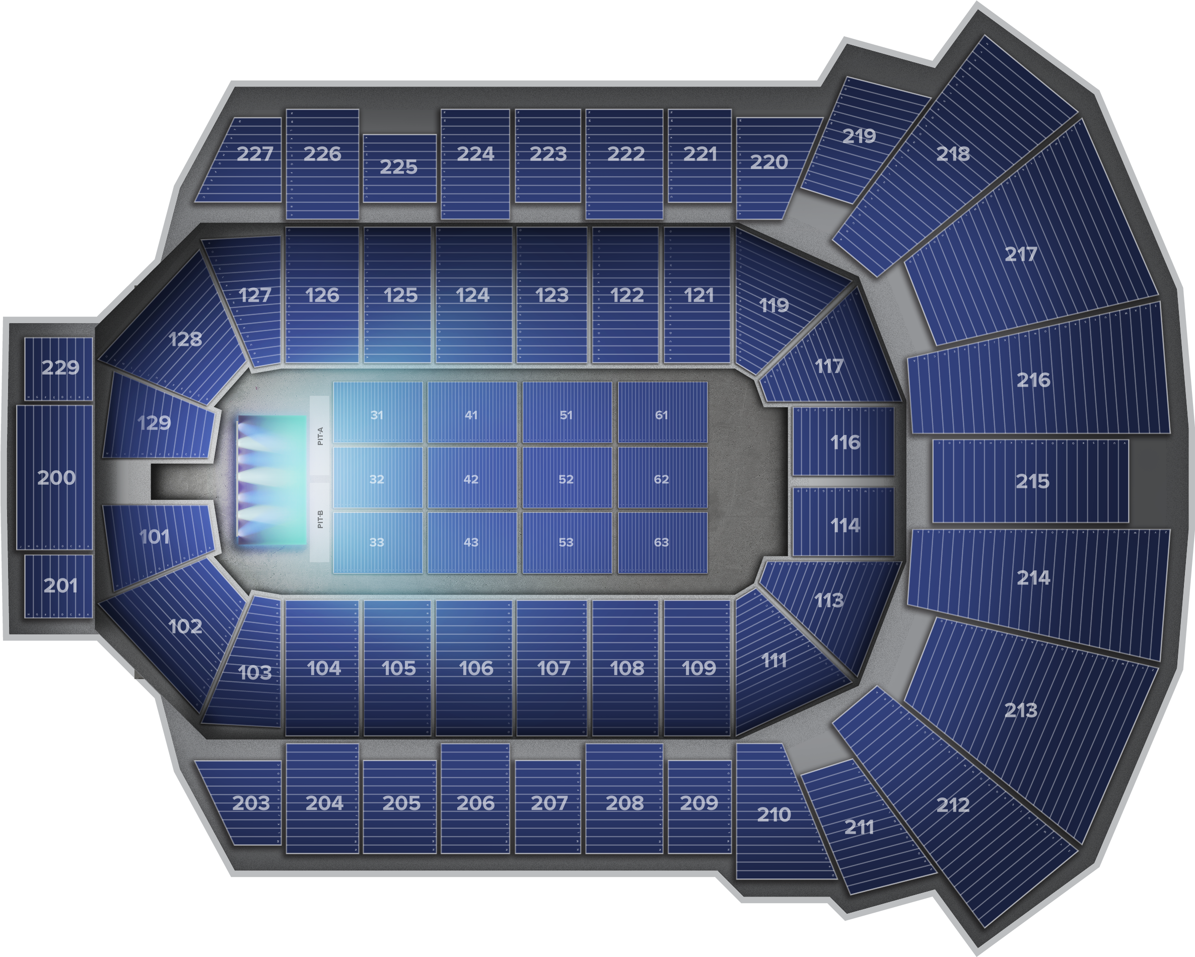 Blue Cross Arena - Soccer-specific Stadium (2560x1936), Png Download