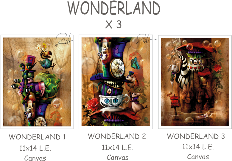Wonderland X 3 Png (800x800), Png Download