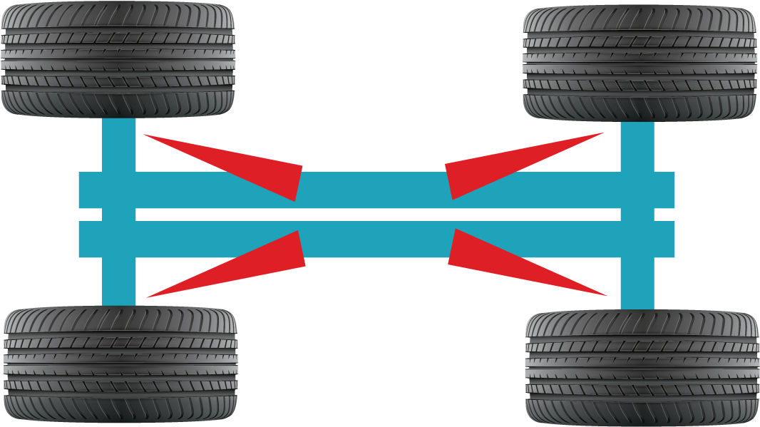 Laser Wheel Alignment Service Provided By Ashdene's - 4 Wheel Alignment (1311x789), Png Download