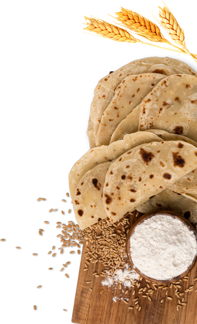 Handmade Tortillas Wheat And Flour - Lefse (640x1050), Png Download