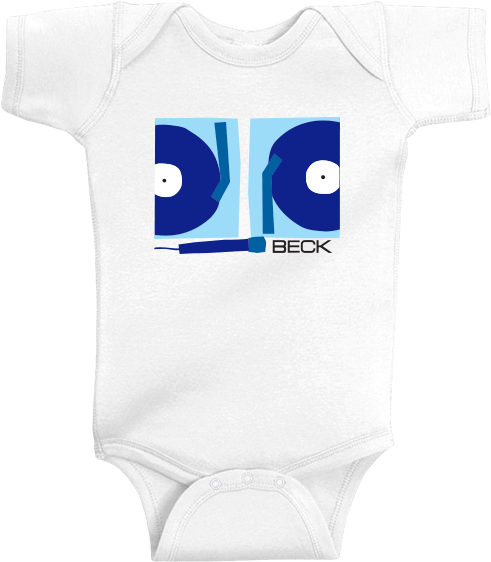 Turntables Onesie - Beck - Number (800x800), Png Download